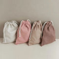 Wholesale Cotton Cosmetic Pouch Clear Christmas Gift Canvas Tote Drawstring Bags