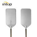 Pizza Peel Shovel Non Stick Pizza Paddle Perforated Anodized Aluminium Alloy Pizza Peel Perforated