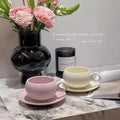 Simple Solid Color Nordic Style Mug Ins Coffee Latte Art Cup Saucer Latte Afternoon Tea Tableware Ceramic Mug Mug