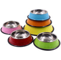 Wholesale Hand Painted Metal Stainless Steel Pet Bowl