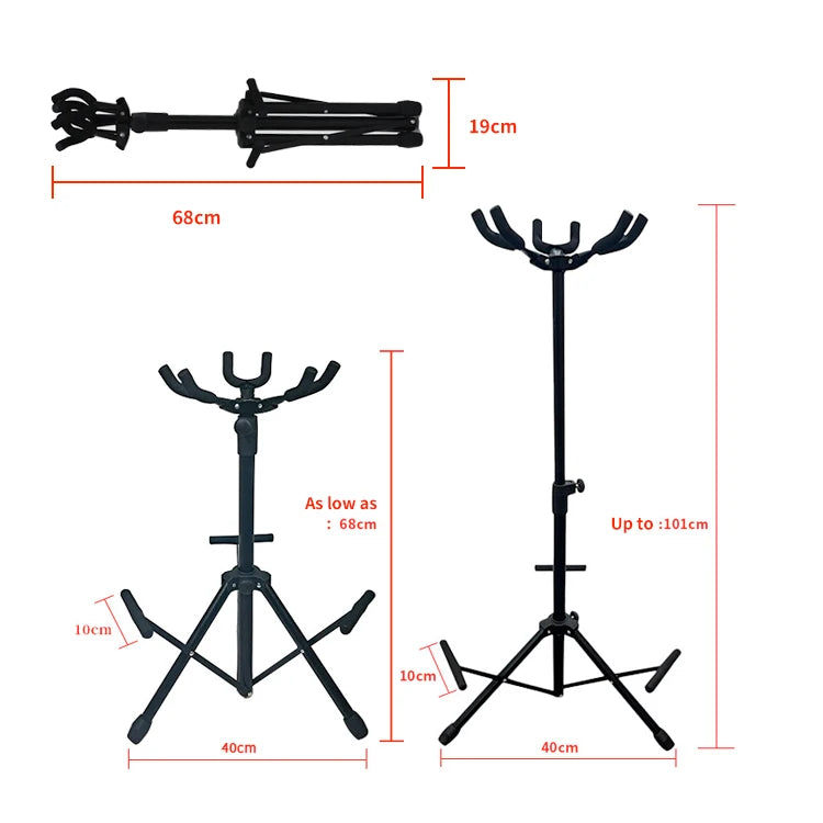 J-33C Professional Guitar Stand Factory Direct Stringed Instruments Accessories HEBIKUO Brand