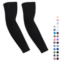 Custom Logo UV Sun Protection Basketball Golf Gym Cycling Cooling Ick Silk Arm Sleeves
