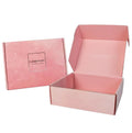 Custom Small Black Matte Recyclable Shipping Mailing Box for Beauty Packaging Paper Face Mask Embossing Printing Sponge Box