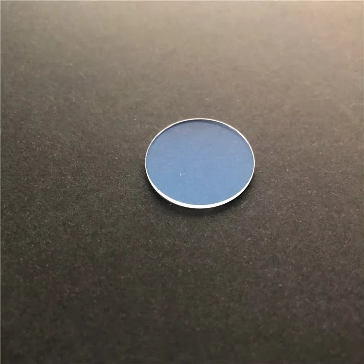 Best quality Sapphire crystal watch glass 1mm thickness 22mm diameter with two side Blue AR coated in stock