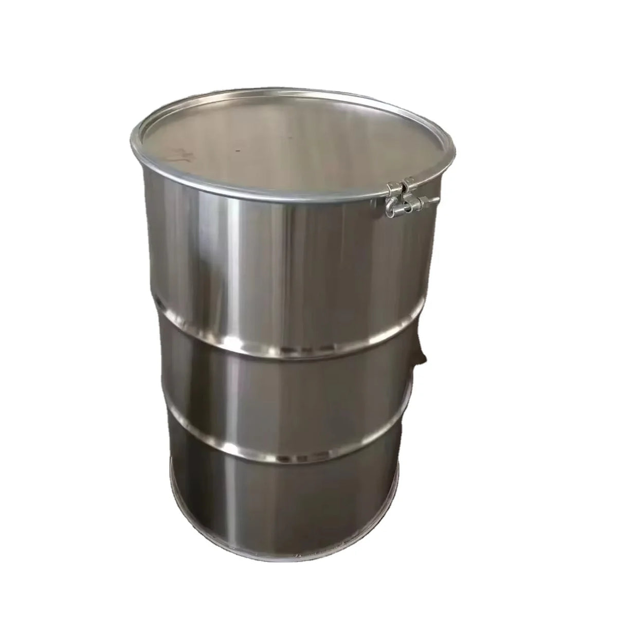 200L/210L Food Grade Stainless Steel Drum Barrel SUS304/SUS316L 55 Gallon Capacity Gasoline Storage ISO9001 Certified