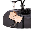 Factory Direct Wholesale Creative Can Be Customized Solid Wood Key Chain Home Key Chain
