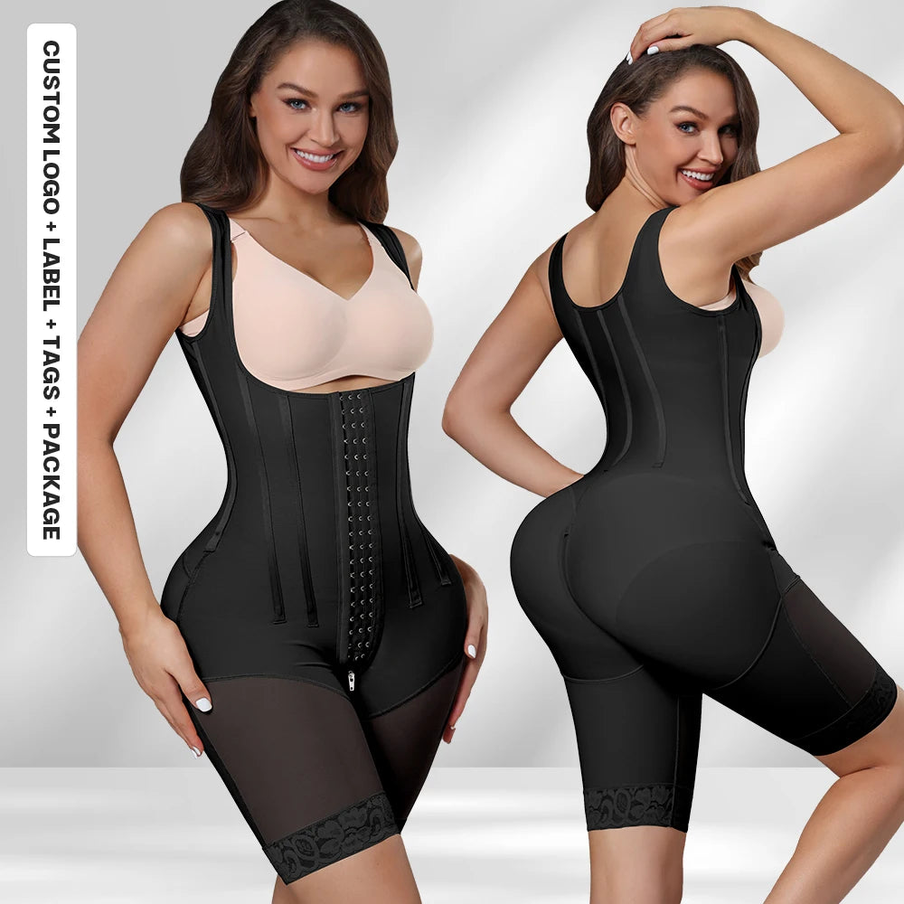Wholesale Faja Reloj De Arena Post Operatoria Bbl Post Surgery Faja Bbl Stage 2 Compression Fajas Colombianas Women Shapewear