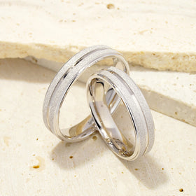 Fine Jewelry Wedding Jewelry Sets Silver 925 Rings for Men Couple Ring Silver Ring