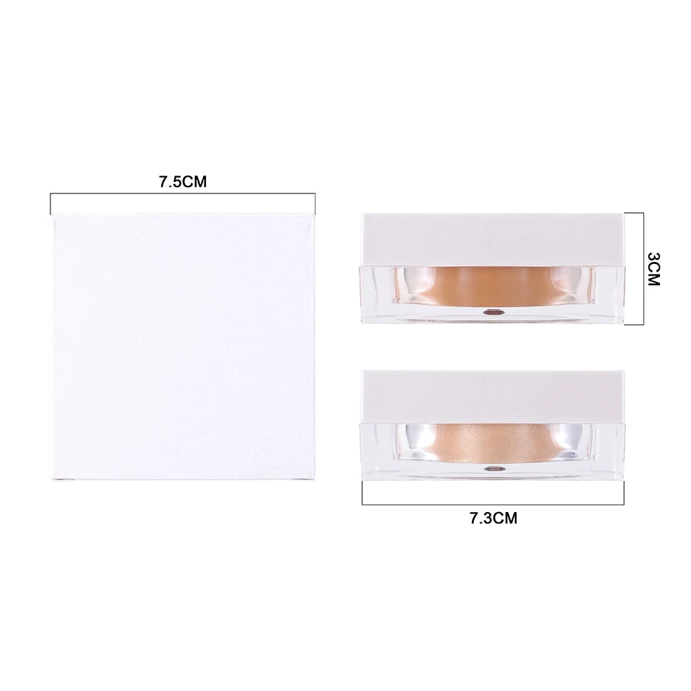 OEM Customized Waterproof Makeup Shimmer Private Label Cosmetics Pigment Highlighter Loose Setting Powder