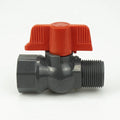 PNTEK 2023 Customize PP PVC Ball Valves 1/2" Inch Plastic  M/F Thread PVC Qctagonal Ball Valve