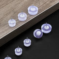 Durable Thickened Clear Rubber Floor Tacks Non-Skid Furniture Tacks Pin for Table Chair Feet Noise Protection Anti-Slip Feature
