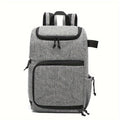 Professional Outdoor DSLR Camera Backpack Stylish Waterproof Nylon Canvas Photography Bag with Laptop Compartment Zipper Closure