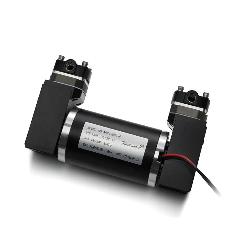 Factory Custom High Pressure 10bar Mini Piston Pump Electric Vacuum Air Pump Oilless Micro Compressor Pump