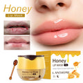 OEM Propolis Moisturizing Honey Lip Mask Honey Pot Bee Balm Sleeping Lip Scrubs for Dry Lips