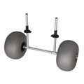 Keluoer Aluminum Kayak Trailer Beach Trolley Cart With 12inch Balloon Tires Hand Cart