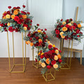 Wedding Arrangement 50-80 cm Customizable Artificial Colorful Flower Ball Centerpieces