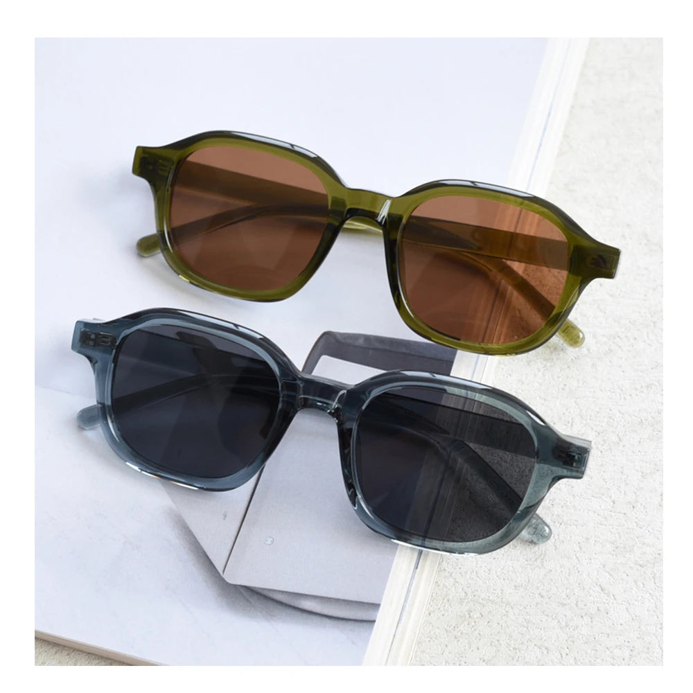 WY 72324 10927 Retro Round Polarized Sunglasses TR90 OEM Your logo Customization