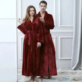 OEM 5 Star Hotel White Soft Warm Spa Plush Fleece Terry Cloth Bath Robe Luxury Shawl Collar Thick Terry Toweling Spa Bathrobe