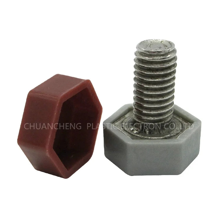 Plastic Metric Dome Bolts Nuts Head Screw Cover Hex Screws