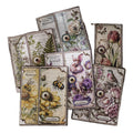 30 Pieces Per Pack Material Paper Lost Garden Series Art Collage Journal Material 6 Choices