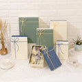 Rectangle Shaped Gifts Box with Bow Ribbon Valentines Day Presents Packaging Boxes Cosmetics Gifts Box