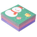 Creative Christmas Cartoon Office School Self-adhesive Writing Memo Pad Notes Pad Stationery Supplies 50 Sheets