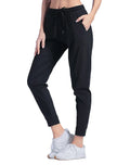 Custom Women's Trousers Solid Pocketed Jogger Ladies Running Sport Pants
