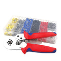 Wire Crimping Tool Kit KIT4-1200E Easy Ferrule Terminal Rachet Crimper Sets
