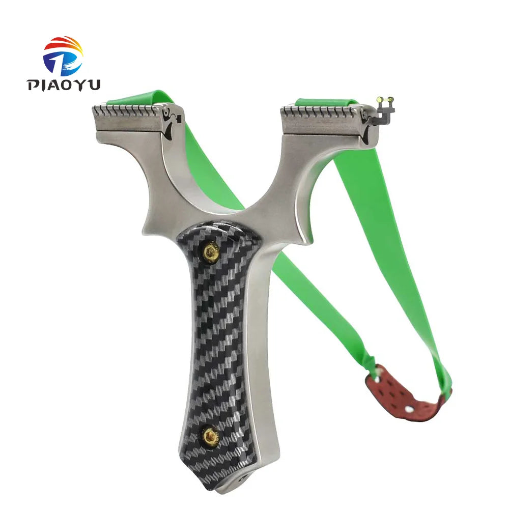 PIAO YU New Patch Dragon Tooth Slingshot Shooting Slingshot Outdoor Light Luxury Hunting Slingshot Event