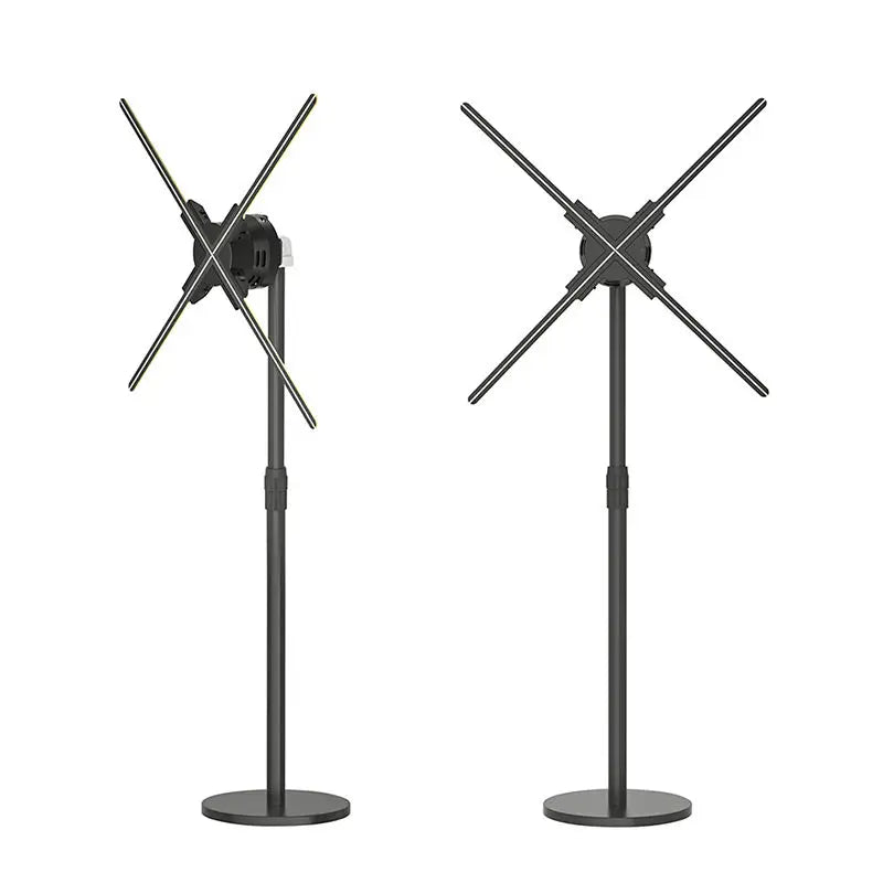 2024 Trend 3D Led Hologram Fan New Advertising Equipment HD Holographic Led Display 100cm Hologram Fan for Indoor Outdoor