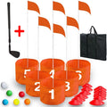 Manufacturers Creative Portable Lightweight Golf Bucket Club Combination Can Be Used for Indoor and Outdoor Golf Training.