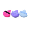 Beauty Soft Powder Puff Cosmetic Foundation Puff Colorful Soft Pure Cotton Makeup Facial Powder Puff with Ribbon