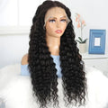 Wholesale Hand Tied Long Natural Body Wave Ombre Colored with Middle Part Fiber Invisible 13x4 Lace Frontal Wig for Black Women