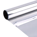 HOHOFILM 60cm*30M/24in by 100ft B-0404 Architectural Privacy Protection Window Film Solar Double Silver Mirror Effect