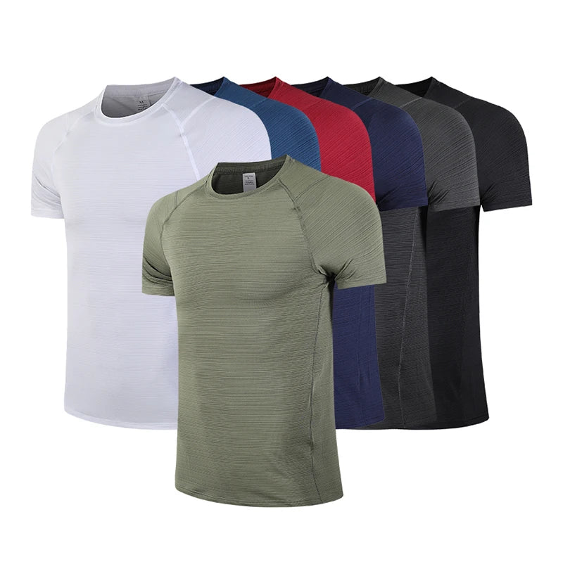 Custom Quick Dry Mens Gym Shirt Cheap Mens Athletic Tshirt Breathable Sweat Gym Top Men