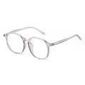PSTY0005A Fashion Tr90 Square Oversized Optical Glasses Luxury Designer Trendy Pink Round Glasses Female Eyewear Women Men