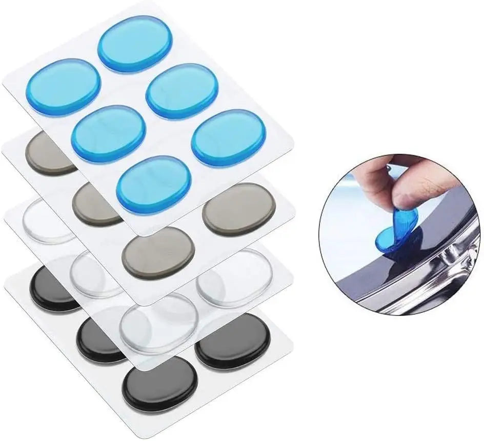 Silicone Silencers Volume Reduction Wear Resistant Drum Damper Pad Elasticity for Musical Instrument Repair