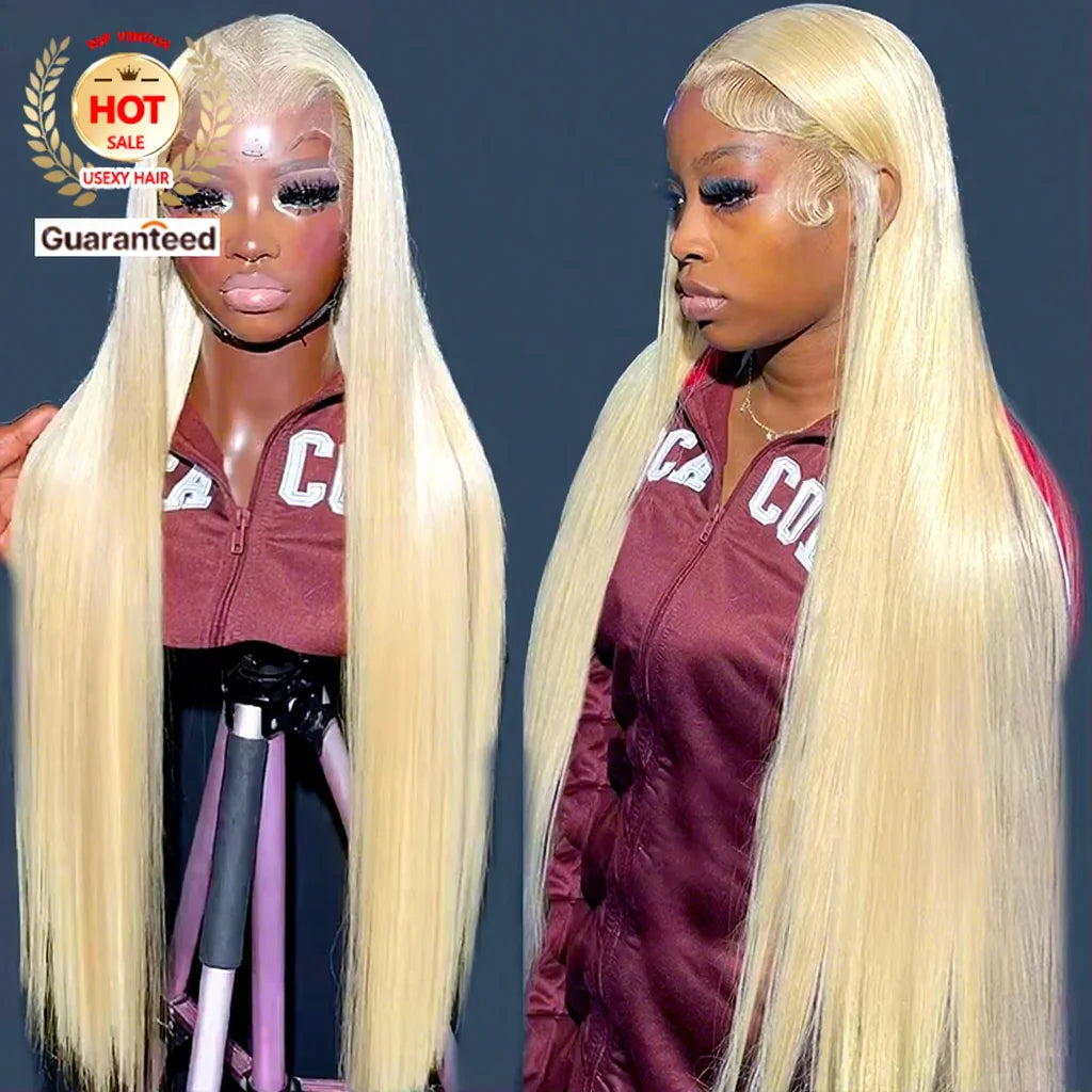180% 30 Inch 613 hd Lace Frontal Wig Blonde Body Wave Lace Front Wig 13x4 Pre Plucked Lace Front Human Hair Wigs for Women MegaBDM