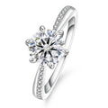 18K Gold Band Exquisite Wedding Promise Jewelry IGI Certified Eco-Friendly Women Gift Lab-Grown Diamond Gold Engagement Ring