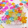 Wholesale Transparent Plastic Acrylic Five-pointed Star Mixed Color Loose Beads for Children Diy Jewelry Making