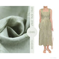 Factory Outlet Popular Fashion Cotton Linen Poly Jacquard Fabric for Dress or Shirt or Lady Wear