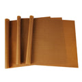 Good Price Heat Resistant Smooth Surface Kitchen Pastry Baking Mat PTFE Brown Sheet for Heat Press PTF