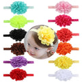Infant Flower Elastic Band Hair Accessories Newborn Floral Clothes Headwear Tiara Headwrap Toddlers Hairband Baby Girl Headband