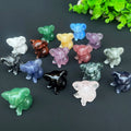 Wholesale Mixed Natural Crystal Carvings Engraving Crystal Koala