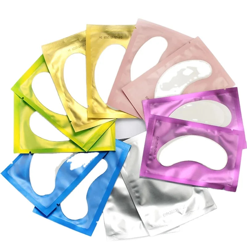 Wholesale Under Eye Gel Patch for Eyelash Extensions Mask Pad Eyepad Custom Logo