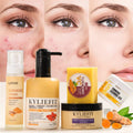 For Brightening Turmeric Anti-Acne Witch Hazel Vitamin C Vegan Silicone-Free Body Skin Care Set
