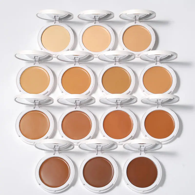 14-Color Full Coverage HD Concealer Cream Foundation Whitening Brighten Waterproof Anti-Wrinkle Natural Mineral Moisturizer