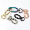 Meetee BF780 12mm HandBag Hardware Accessories Hook Chain Snap Clasps Tri-glides Pin Buckles