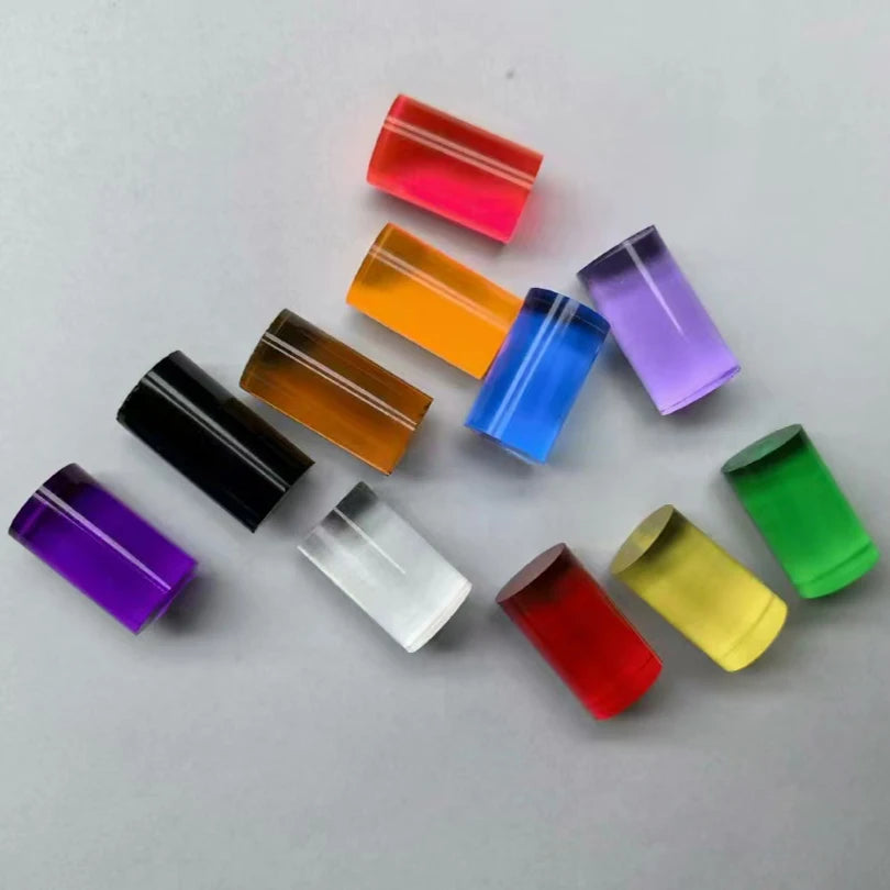 Colorful Billiard Table Accessory High Class Quality Plastic Clear Ferrule for Pool Cue Sticks 11 Colors for Selection