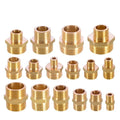 Brass Equal Diameter Double Outer External Thread 1/2 Conversion 1/4 Variable Diameter 3/8 Turns 1/8 Joint 1 Inch Change